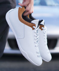 SHIFT Driving Sneaker | White